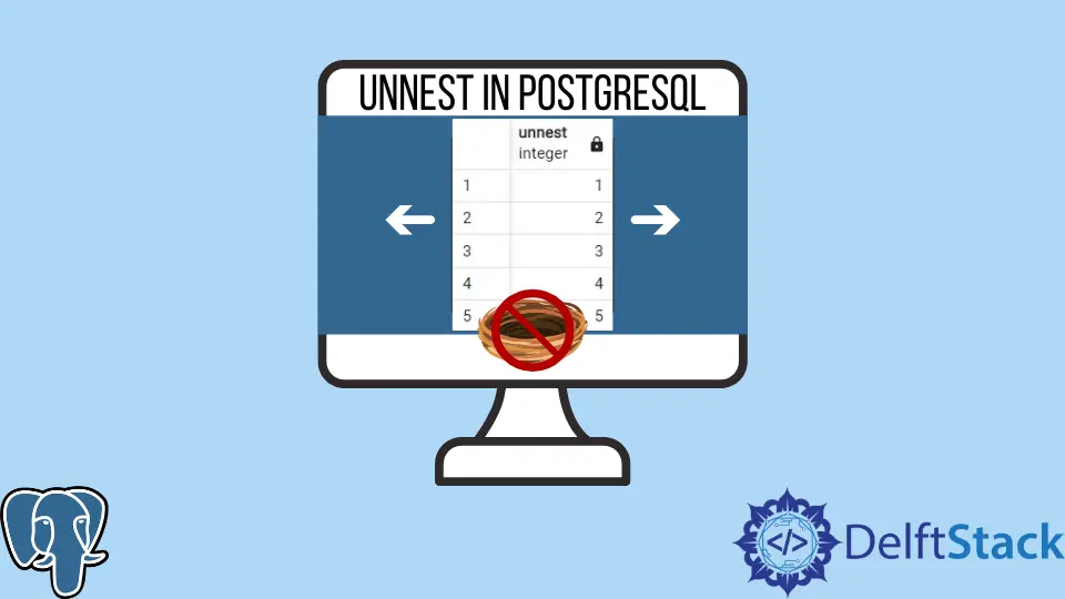 PostgreSQL의 중첩 해제