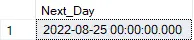 PostgreSQL DATEADD - 출력 2