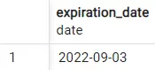 PostgreSQL DATEADD - 출력 3