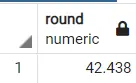 ROUND Function - Output