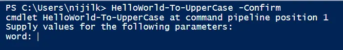 Attributo del parametro CmdletBinding