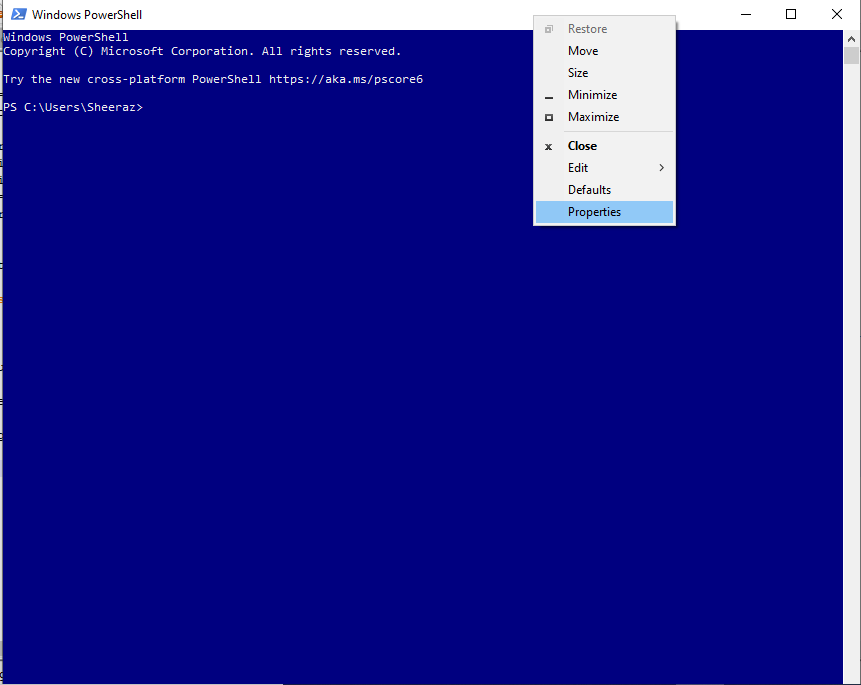 Reset PowerShell Colors