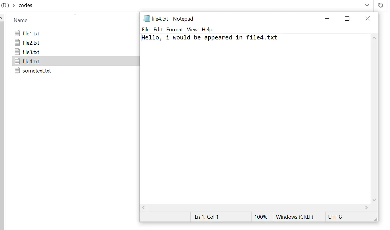 Use Set-Content to Pass the Text Content Through a PIPE output