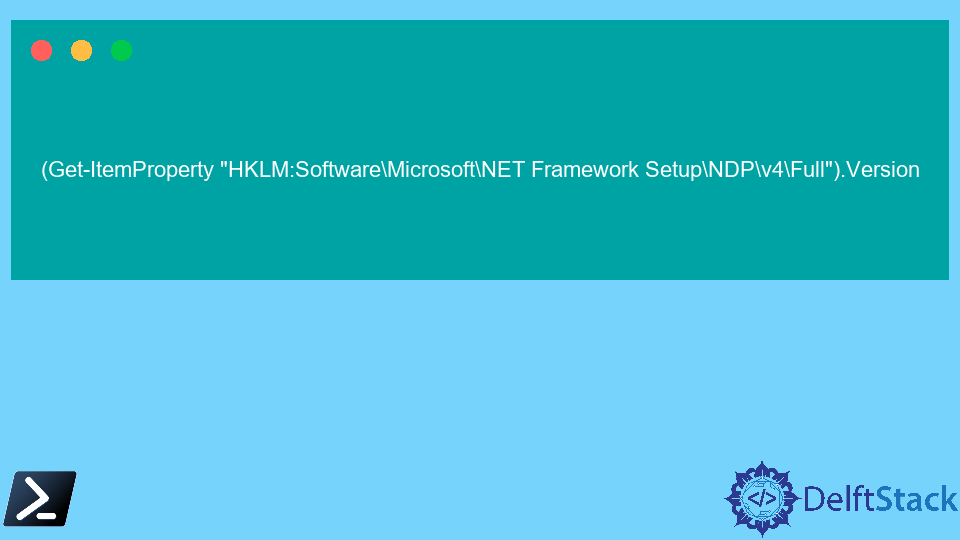 PowerShell Script to Return Versions of .NET Framework on a Machine