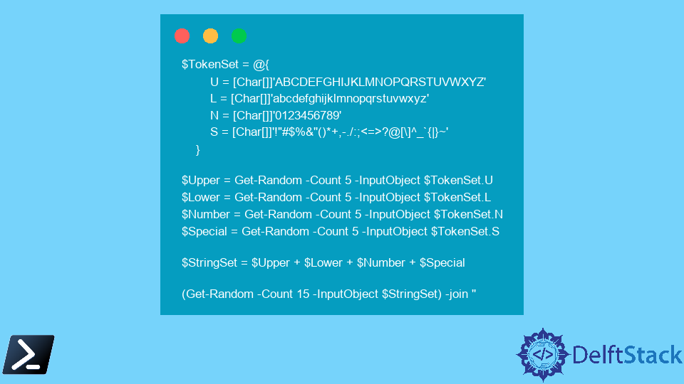Generate Random Strings Using PowerShell