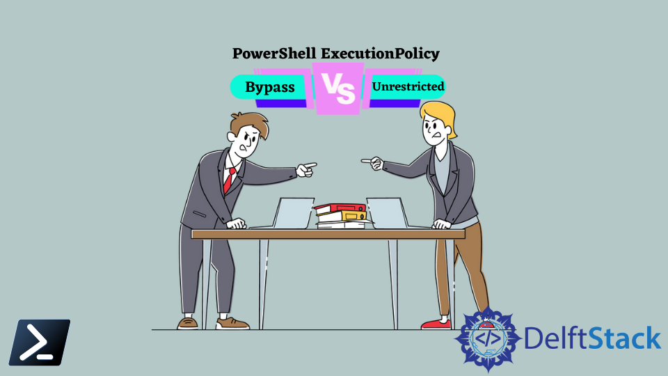 ExecutionPolicy Bypass vs Unrestricted in PowerShell