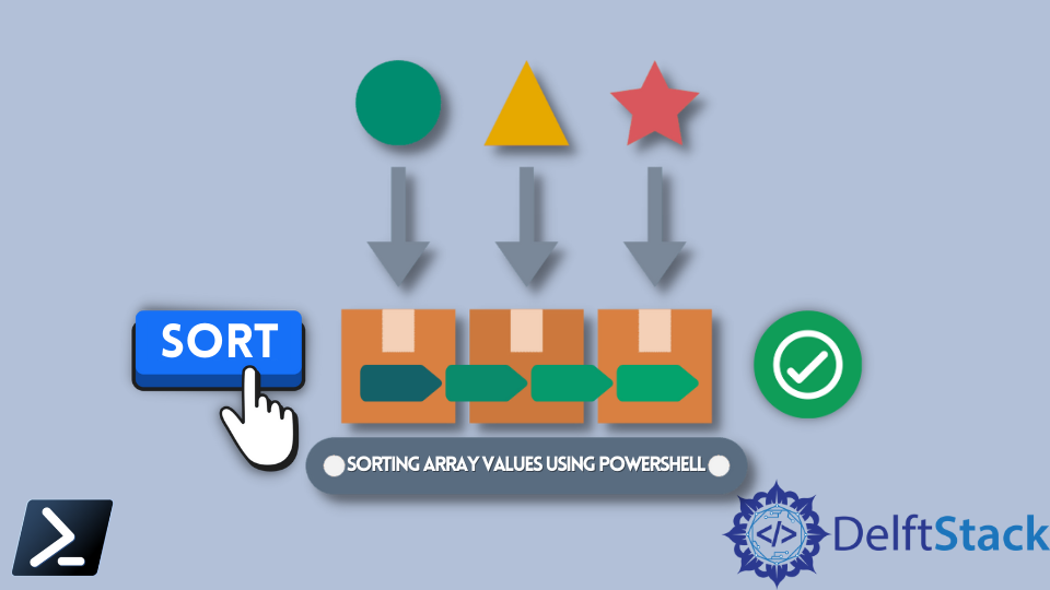Ordenar valores de arrays usando PowerShell
