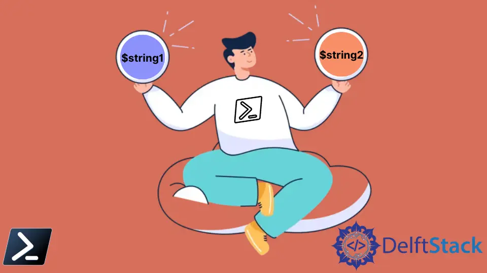 Come confrontare il contenuto di due oggetti stringa in PowerShell
