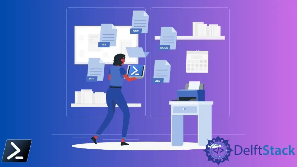 Come ottenere l'estensione del file utilizzando PowerShell