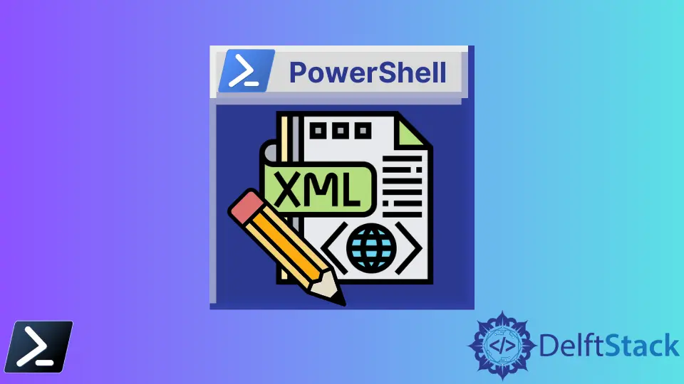Modificar el contenido del archivo XML mediante el script de PowerShell