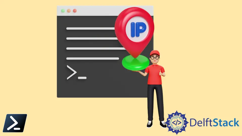 Come ottenere l'indirizzo IPv4 in PowerShell