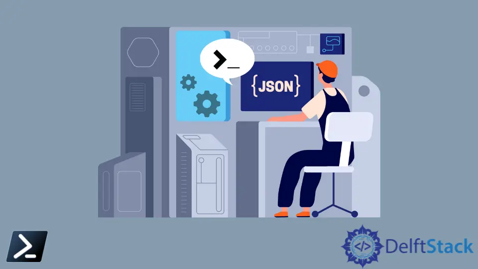 Como Criar um Array JSON no PowerShell