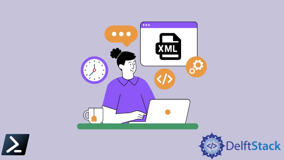 PowerShell을 사용하여 XML 파일 구문 분석