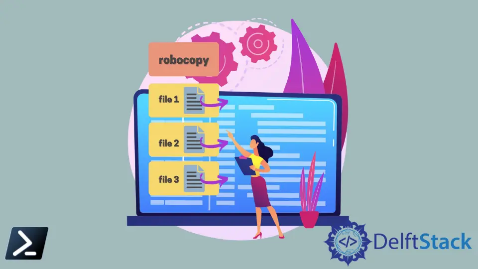 Robocopy 및 인수 전달이 있는 PowerShell