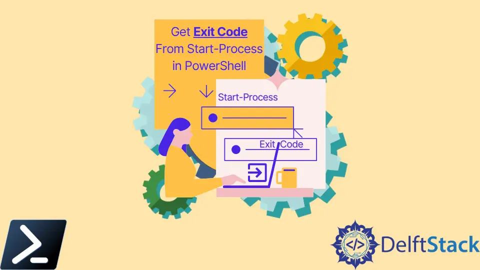 Obtenga el código de salida del proceso de inicio en PowerShell