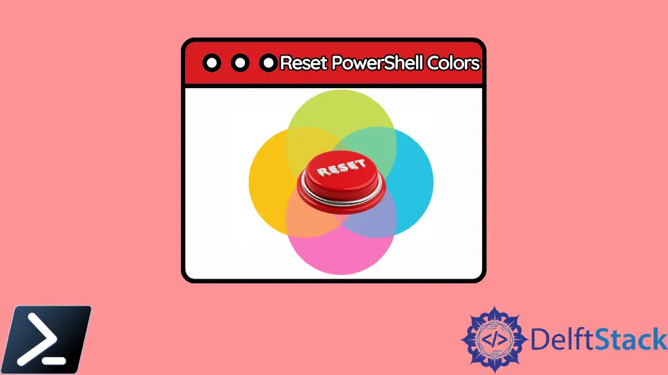 Come ripristinare i colori di PowerShell