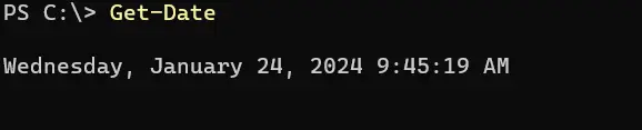 format a datetime in powershell - output 1