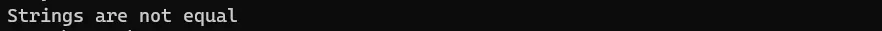 基本不等检查 - 不等运算符