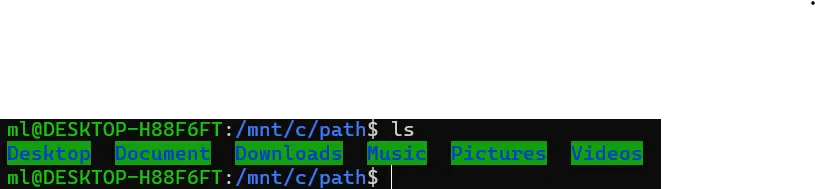 powershell 中 ls 命令的等效命令 - 输出 1