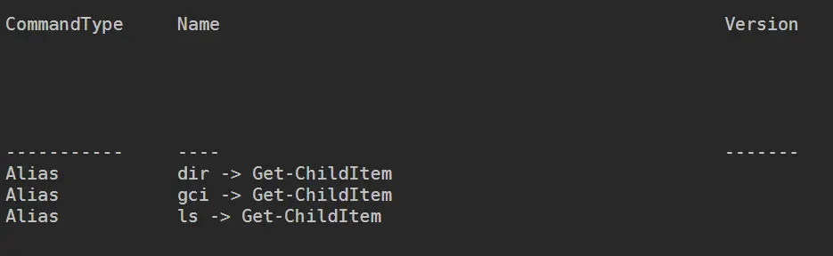 imprimir variáveis de ambiente no powershell - saída 5