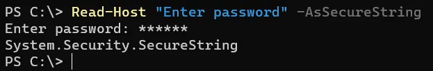 solicitar entrada do usuário no powershell - saída 3