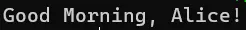 usa il simbolo @ in PowerShell - output 6