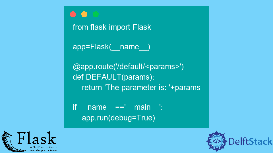 Use Different Types of Parameters Inside the URL in Flask