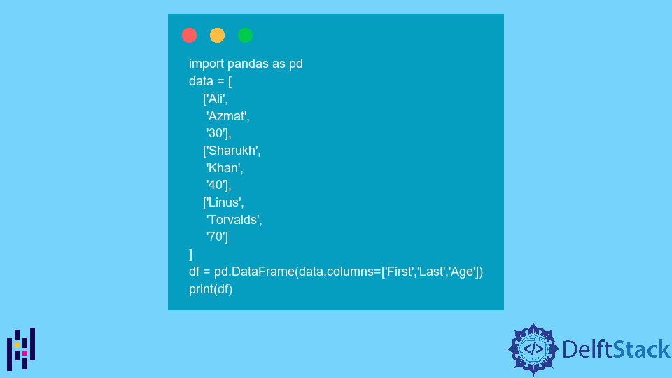 将新列添加到 Python Pandas 中的现有 DataFrame