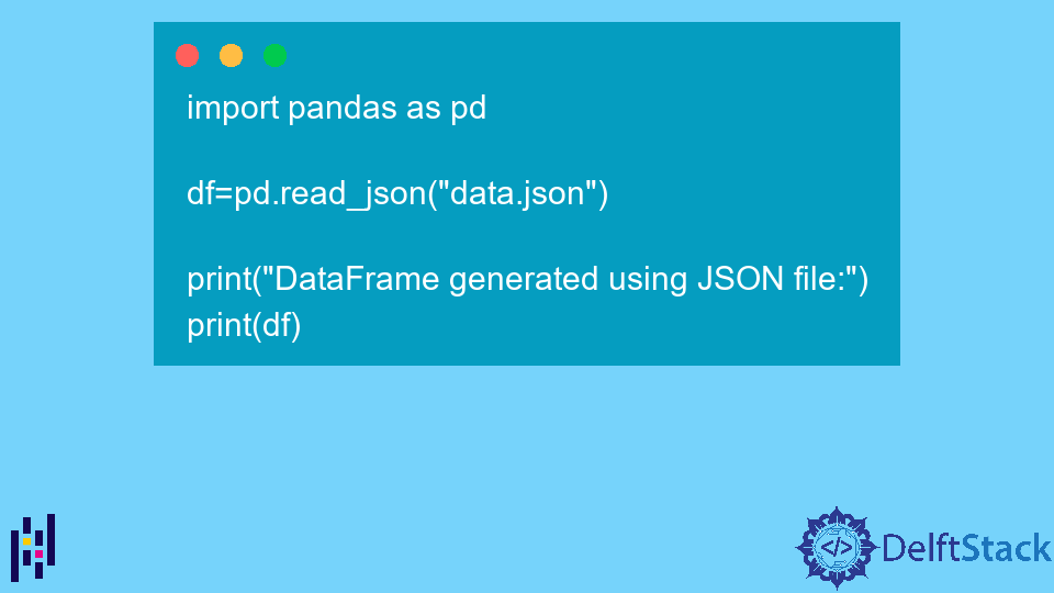 Load JSON File in Pandas