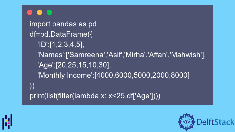 Apply Lambda Function to Pandas DataFrame