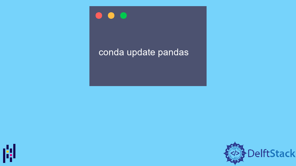Update Pandas in Anaconda