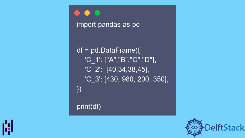 Get the First Row of Dataframe Pandas