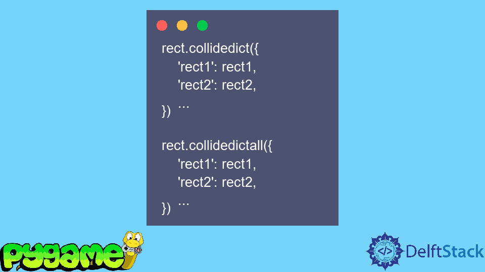 Detect Collisions in Pygame