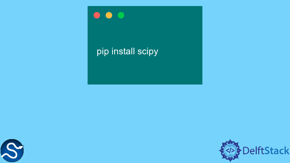 Installieren Sie SciPy unter Windows