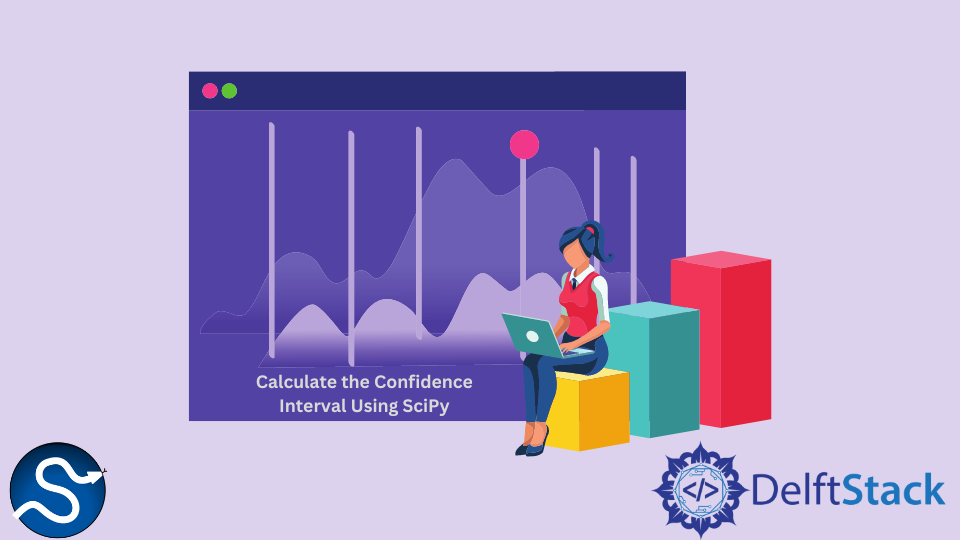 Calcule el intervalo de confianza usando SciPy