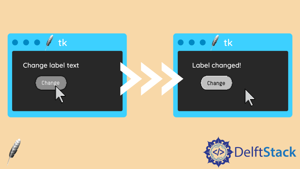 Change the Tkinter Label Text