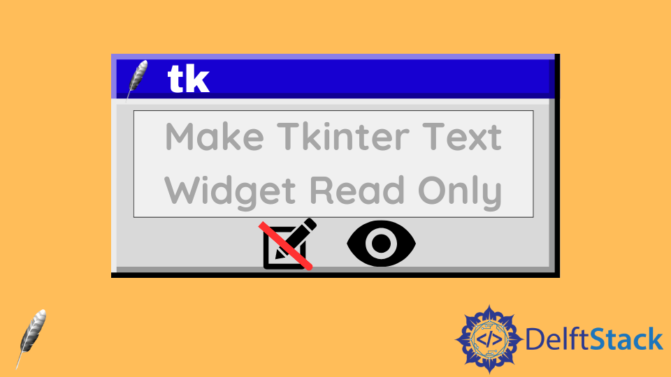 Make Tkinter Text Widget Read Only
