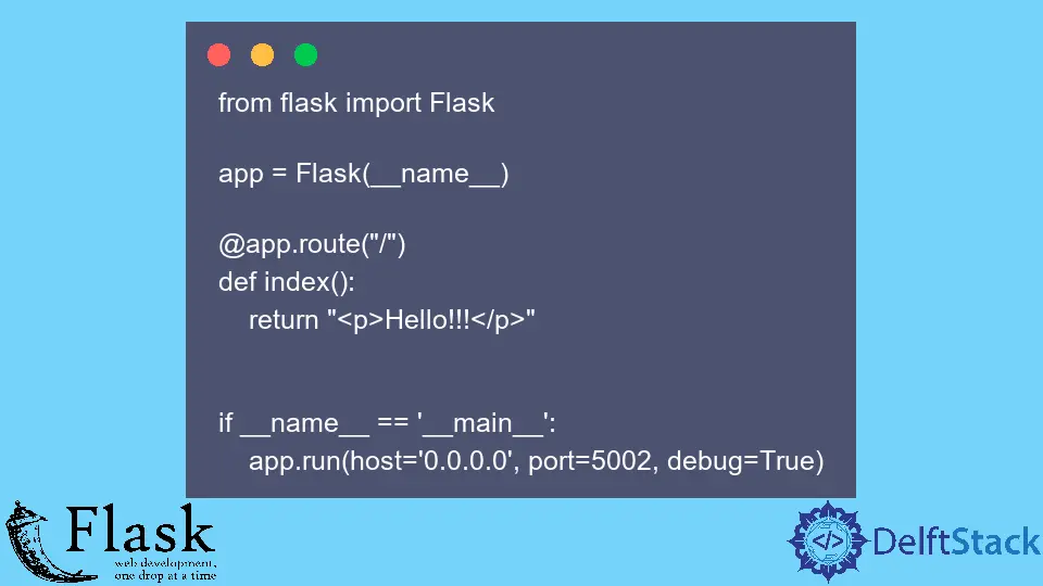 How to Run Host 0.0.0.0 in Python Flask