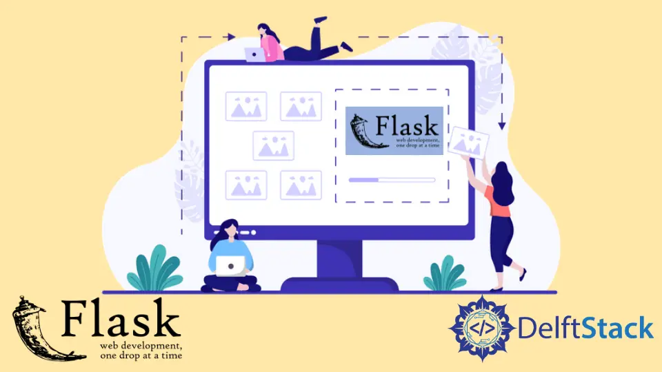 Flask アプリで画像を表示する