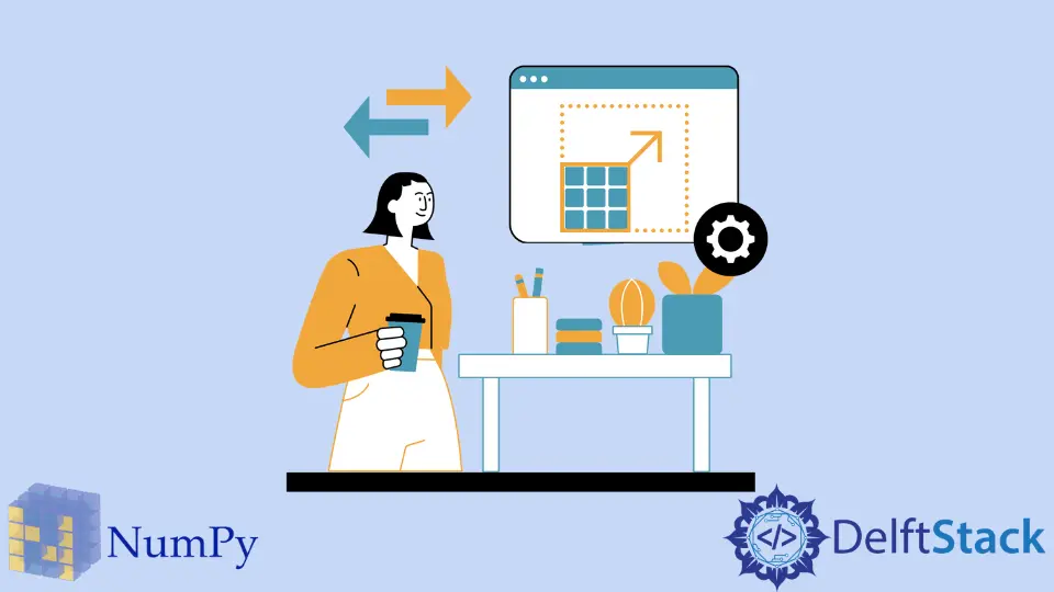 NumPy Tutorial-NumPy 어레이 재구성 및 크기 조정