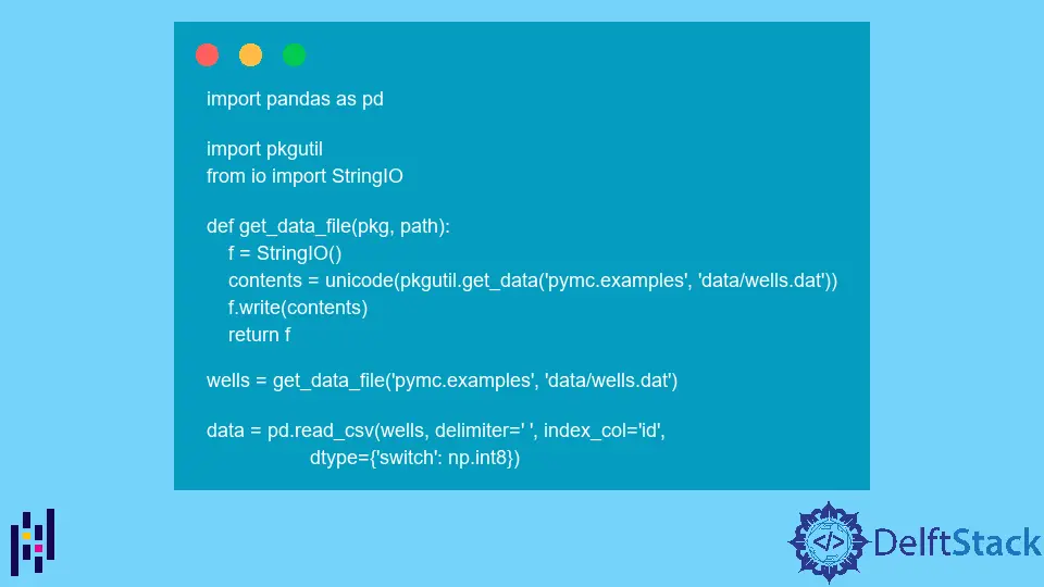 Pandas Read_csv aus String