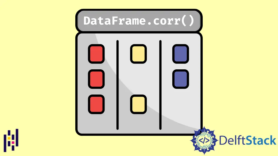 Pandas DataFrame.corr()函数