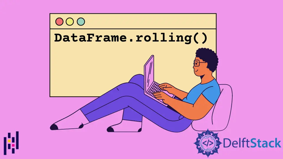 Pandas DataFrame.rolling()関数