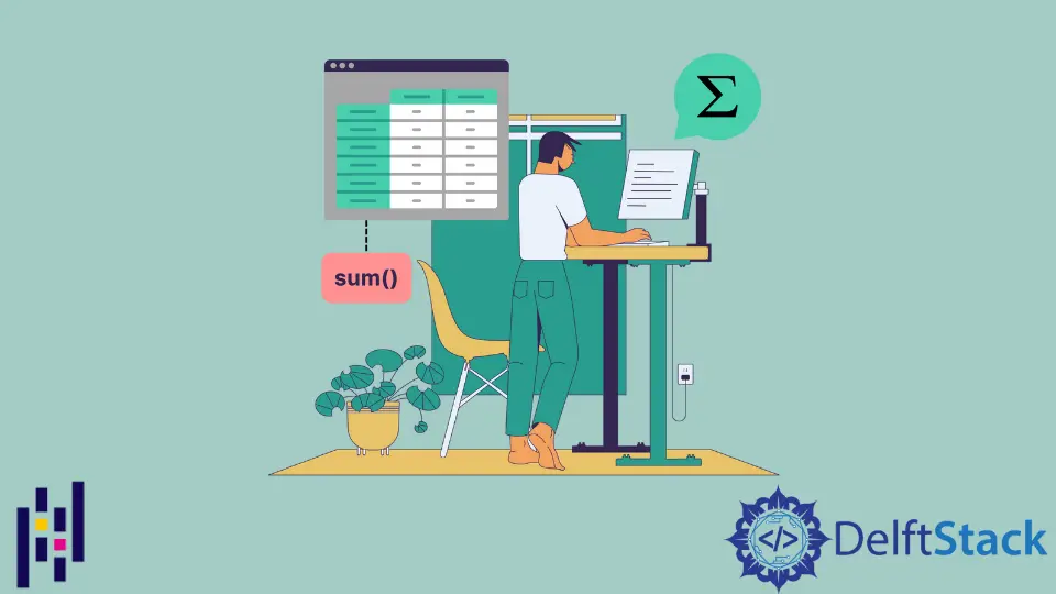 Pandas DataFrame DataFrame.sum() Function