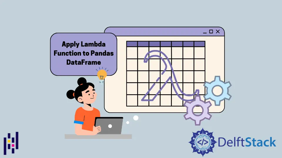 将 Lambda 函数应用于 Pandas DataFrame