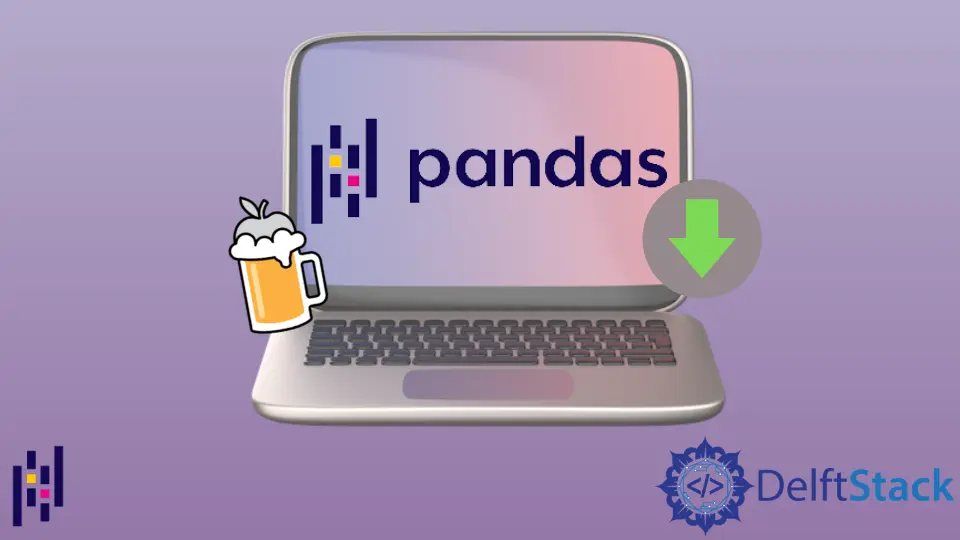 Installieren Sie Pandas mit Homebrew