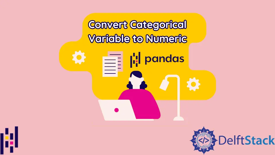 How to Convert Categorical Variable to Numeric in Pandas