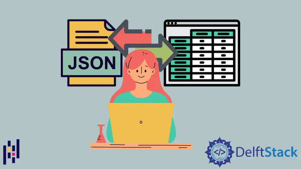 Konvertieren von JSON in einen Pandas DataFrame