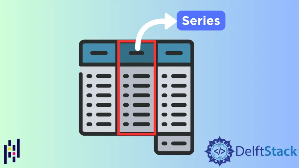 How to Convert Pandas DataFrame to Series