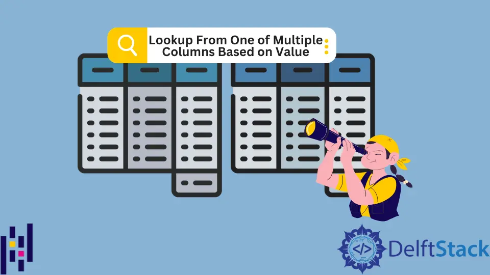 How to Lookup From One of Multiple Columns Based on Value in Pandas